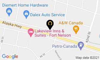 Tags Convenience Store in Fort Nelson map