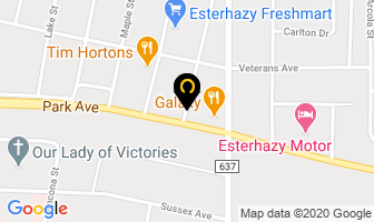 Tags Plumbing & Heating in Esterhazy map