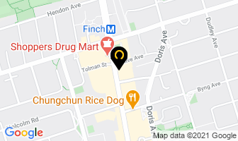 Tah Deeg Restaurant in Orillia map