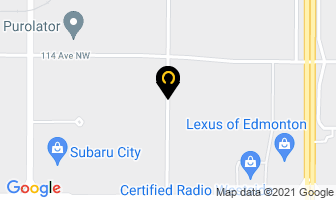 Tail Creek Productions Inc in Edmonton map