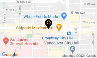 Taiyo Projects in Vancouver map