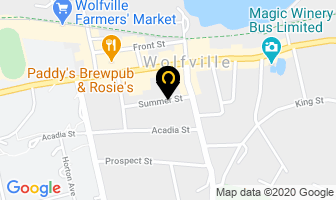 Taj Mahal Catering in Wolfville map