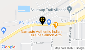 Takezushi Restaurant in Salmon Arm map