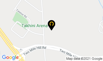 Takhini Arena in Whitehorse map