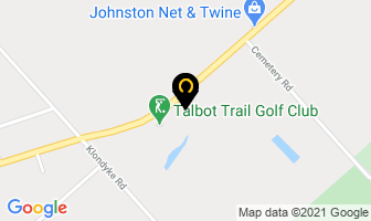Talbot Trail Golf Club in Chatham-Kent map
