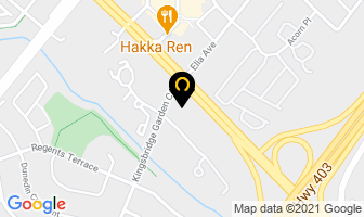 Talentcor Professional in Mississauga map