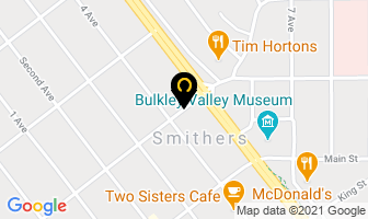 Tales And Ales U-Brew in Smithers map