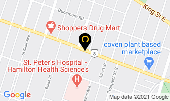 Talka Lithuanian Credit Union in Hamilton map