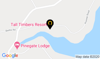Tall Timbers Resort in Newcastle map