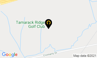 Tamarack Ridge Golf Club in Thames Centre map