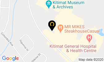 Tamitik Jubilee Sports Complex in Kitimat map