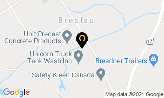 Tandy Holdings Inc Specializing In Self Storage in Breslau map