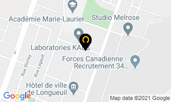 Tangente Web Applications Inc in Longueuil map