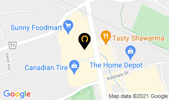 Tangerine Asian Cuisine in Markham map