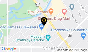 Tang's Village Restaurant in Strathroy map