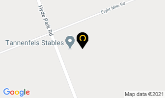 Tannenfels Stables in Arva map