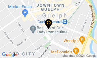 Tanya Valerie in Guelph map