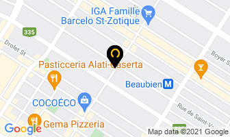 Tao Online Services in Montreal map
