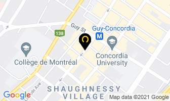 Tapioca Th&eacute; in Montreal map