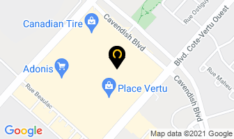 Tapis Mondial in Brantford map