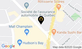 Tapis Oriental Bokhara in Brossard map