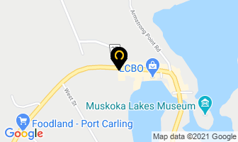 Tapp's Cottage Eatery in Port Carling map