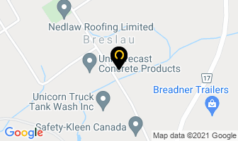Targa Towing in Breslau map