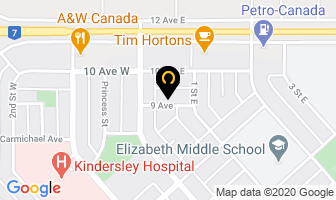 Tarnes Electric Ltd in Kindersley map