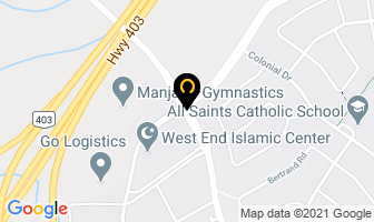 Tarpon Contracting in Mississauga map