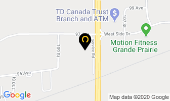 Tartan Auto Body Ltd in Grande Prairie map