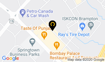 Taste Of Punjab And Sweets in Brampton map