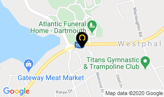Tasty Pizza in Dartmouth map