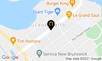 Tattoo Shop in Grand Falls map