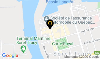 Taverne Centrale in Sorel-Tracy map