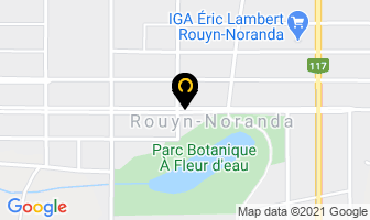 Taxi Rouyn-Noranda in Rouyn-Noranda map