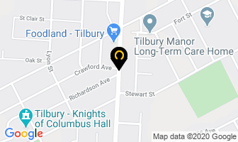 Taylor & Delrue in Tilbury map