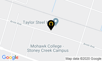 Taylor Steel Inc in Hamilton map