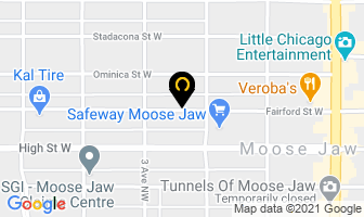 Taylor Susan Dr in Moose Jaw map