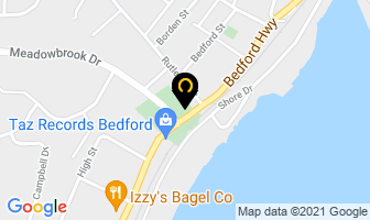 Taz Records in Halifax map