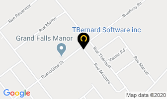 Tbernard Software Inc in Grand-Sault map