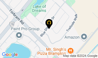 Td Scrap Metal Company in Brampton map