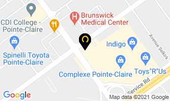 Td Waterhouse in Pointe-Claire map