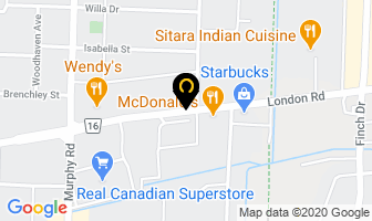 Td Wealth Private Investment Advice in Sarnia map