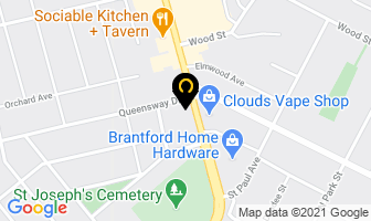 Teachers Credit Union in Brantford map