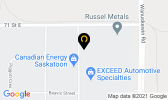 Team Drilling in Saskatoon map