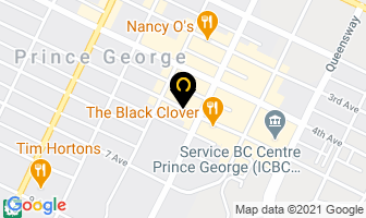 Team Power House Realty in Prince George map