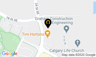 Teamsters Canada Rail Conference in Calgary map