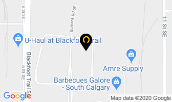 Teamsters Local Union 987 in Calgary map