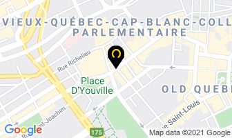 Teamsters Rail in Ville de Québec map