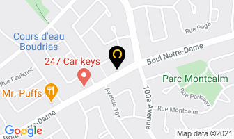 Technology Solutions Canada in Beauharnois map